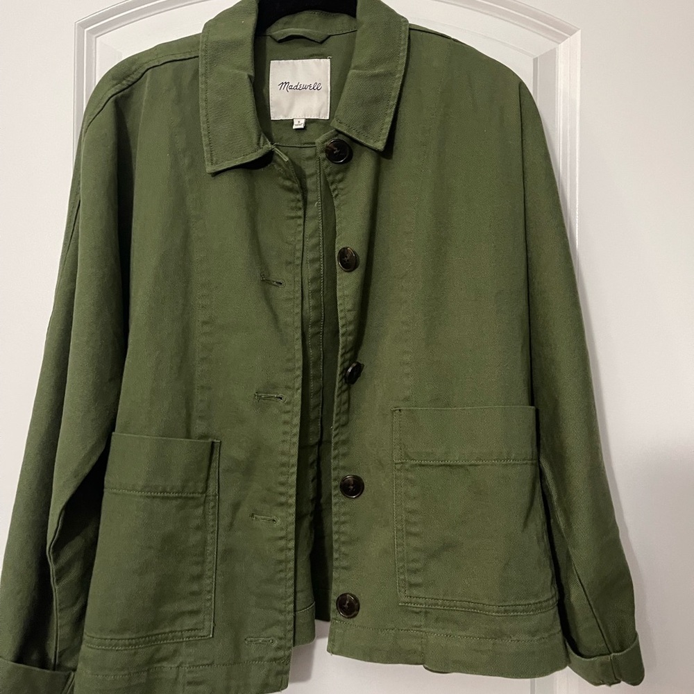 Madewell Cropped Chore Jacket